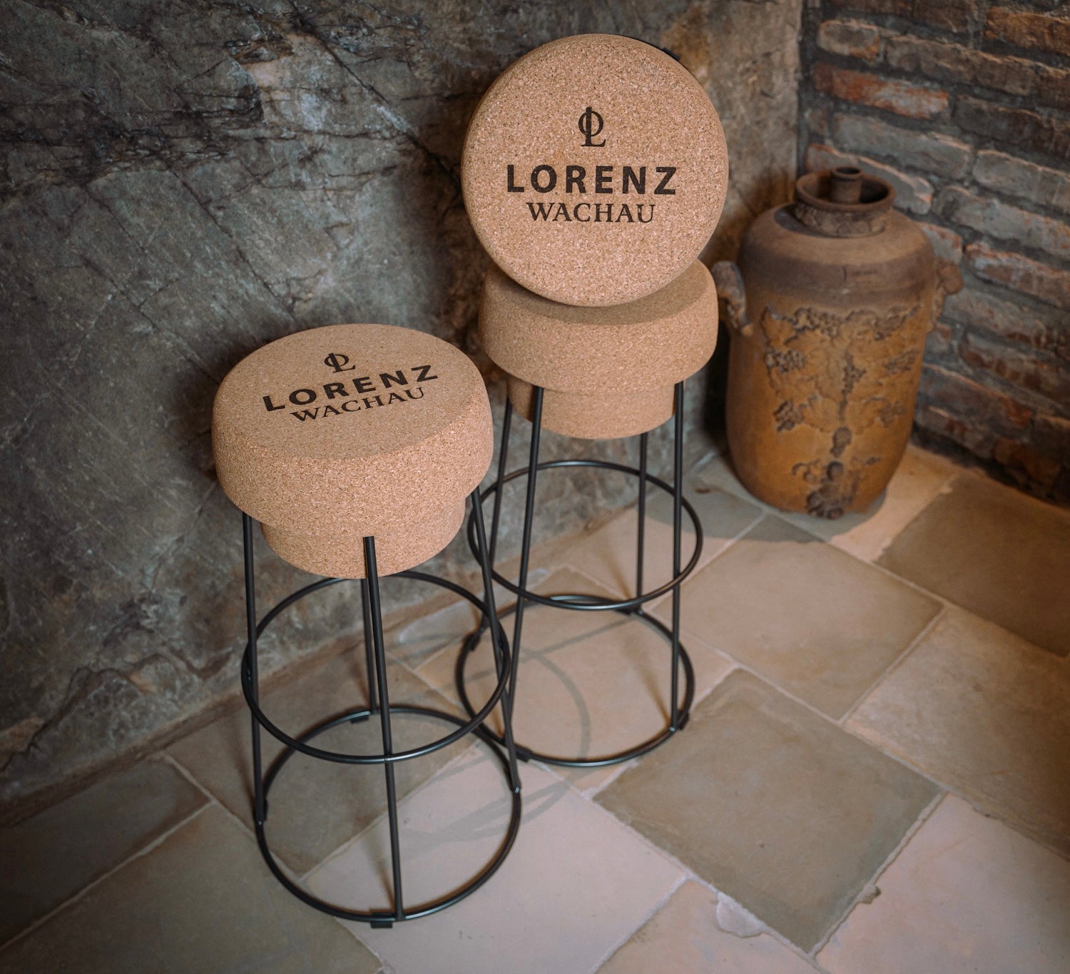 KORK Barhocker/Hocker - DOMITALIA